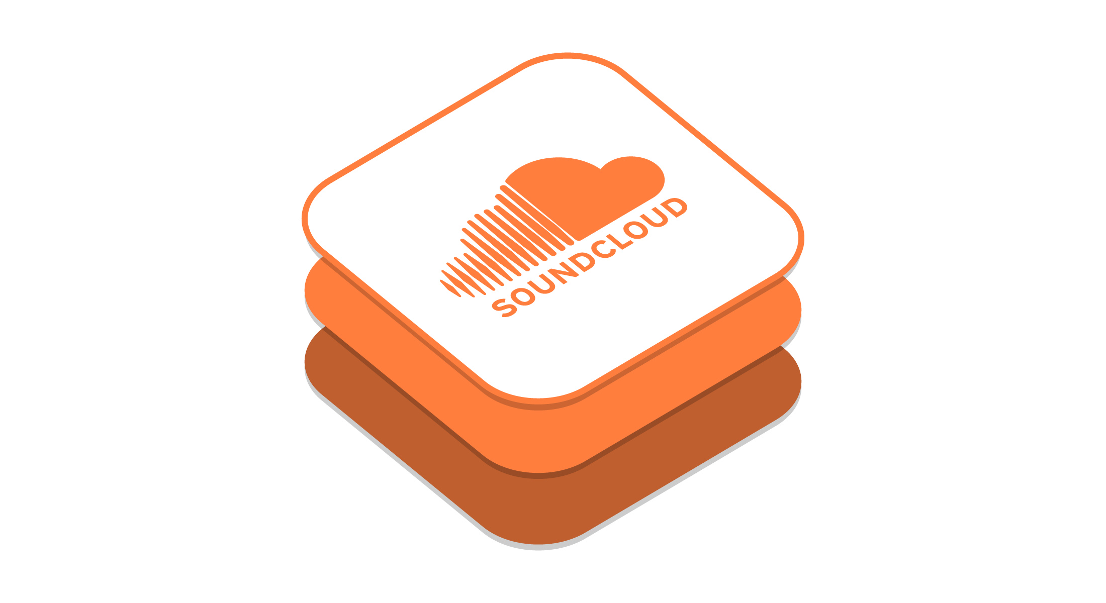 Soundcloud rethought the start page with clever playlists and curatorial music collections