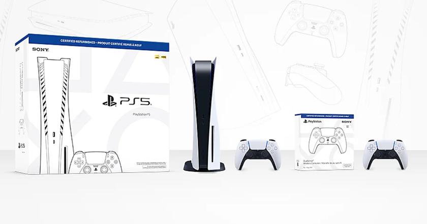 Risparmi fino a 100 dollari: Sony inizia a vendere console PlayStation 5 e gamepad DualSense ricondizionati