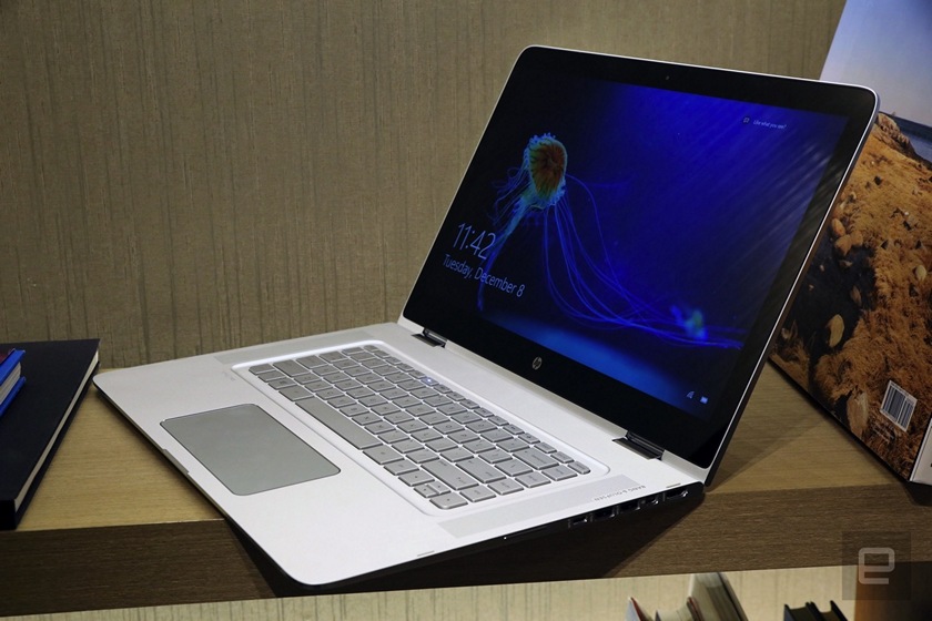 CES 2016: ноутбуки-трансформеры HP Spectre x360 с экранами 13 и 15 дюймов