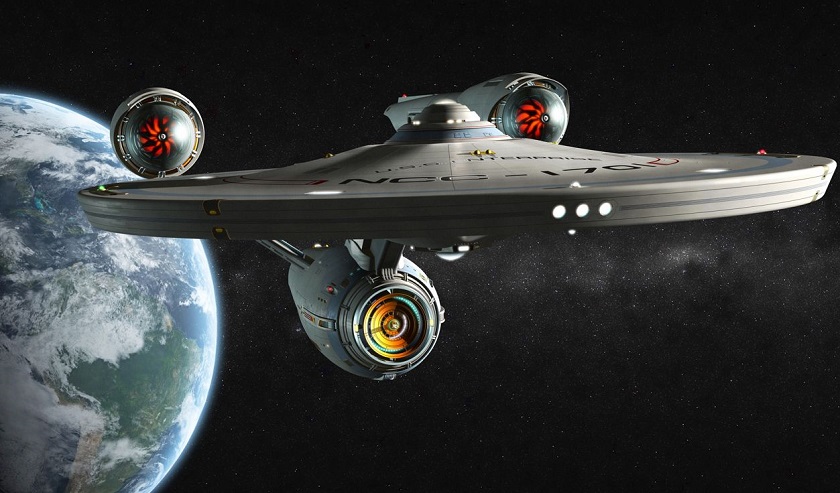 Фанат Star Trek создал домашний кинозал в стиле корабля Enterprise 