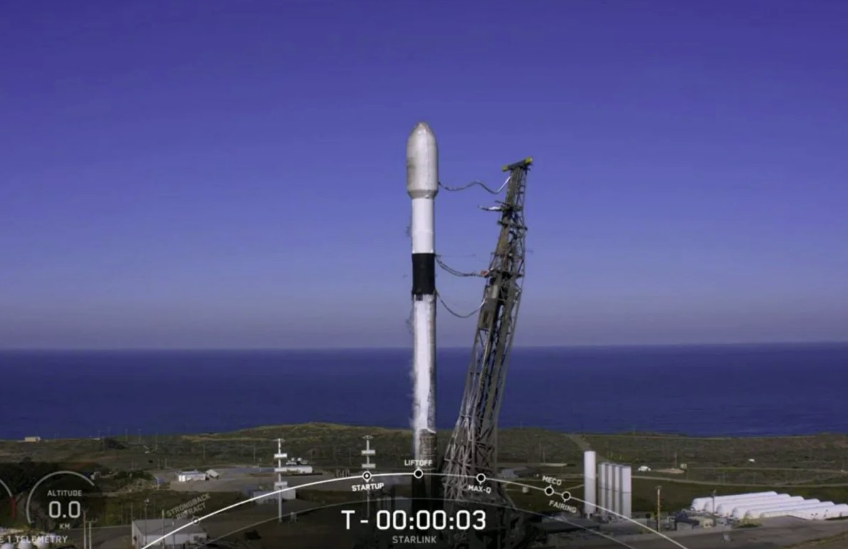 SpaceX pone en órbita la nueva constelación Starlink