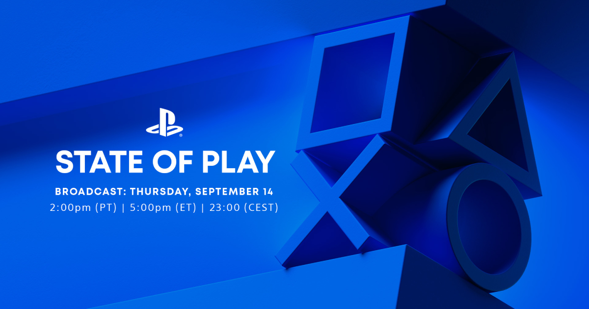 Today: Sony announces State of Play broadcast, where previously announced games will be shown
