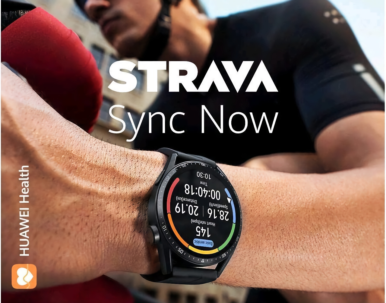 Huawei smartwatches support Strava service
