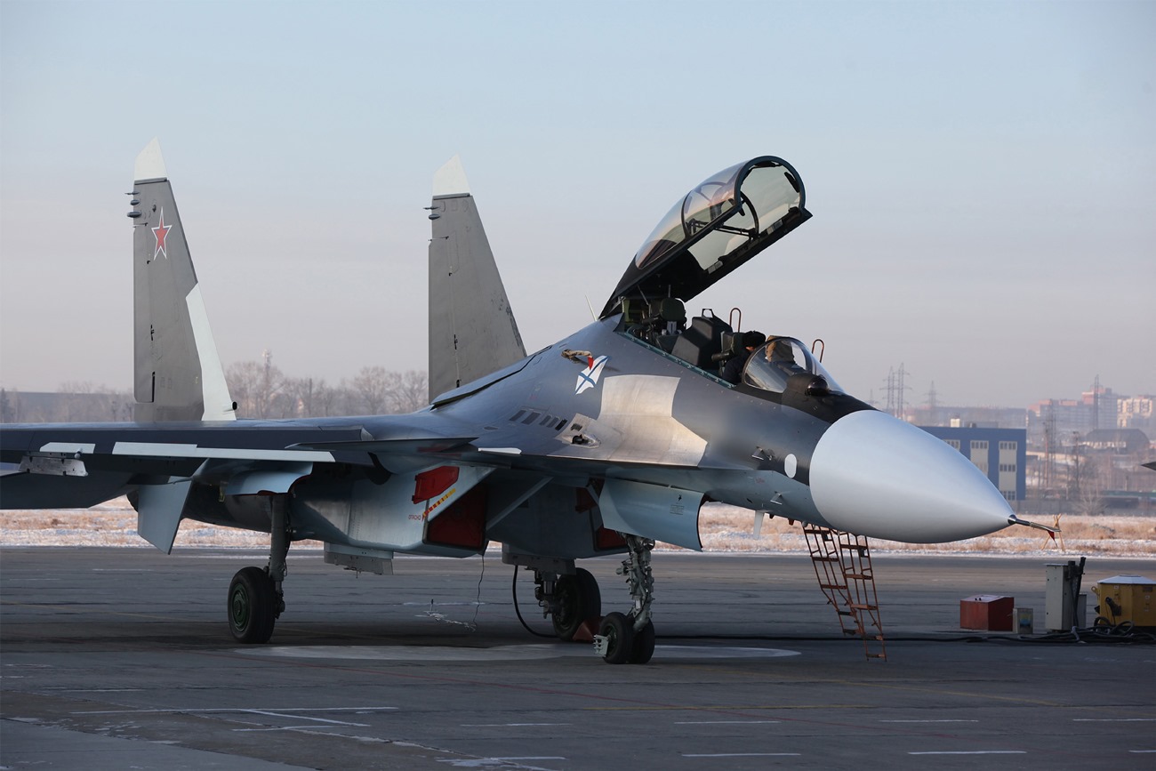 Russia is assembling the latest Su-30SM2 fighters for Belarus