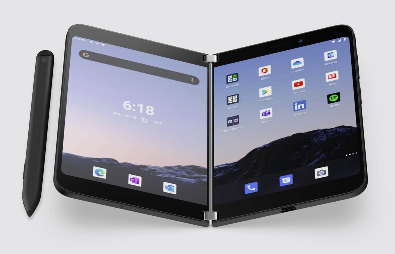 Surface Duo 2 hat ein Juni-Update mit Verbesserungen an Glance Bar und Slim Pen 2 erhalten