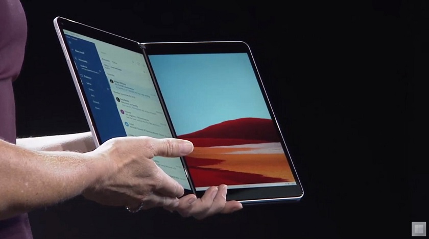 Intel Lakefield, Windows 10X и два дисплея: представлен планшет Surface Neo
