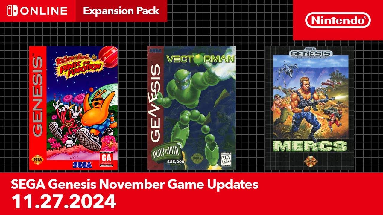 A New Breath of Old School: Three Classic Sega Games Now Available with Nintendo Switch Online + Expansion Pack Subscription