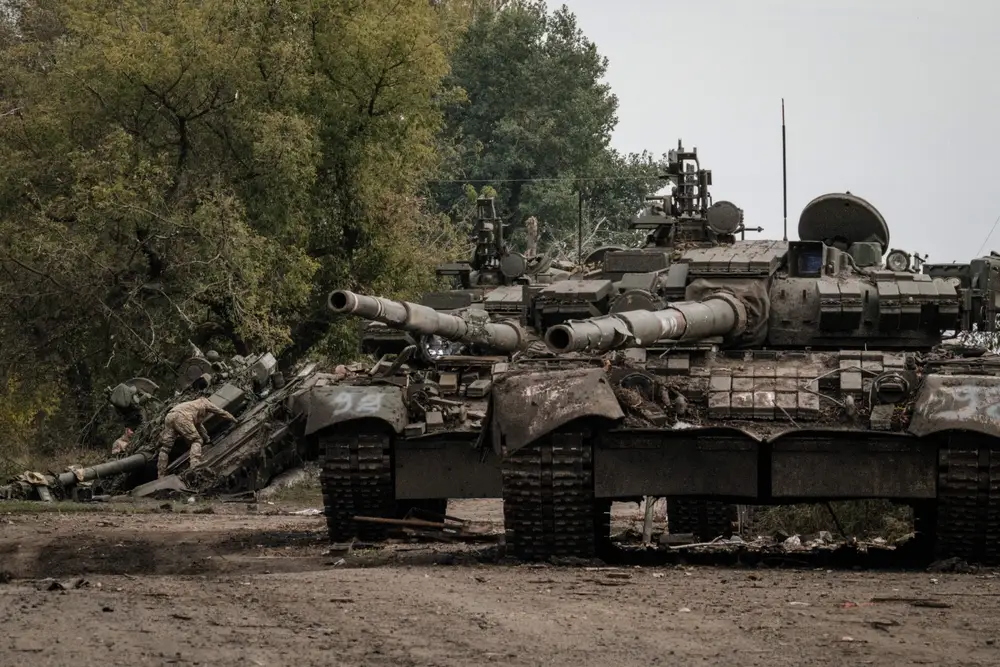 Russland verliert in der Ukraine mindestens 100 T-90M-Panzer, die es als "die besten der Welt" bezeichnete