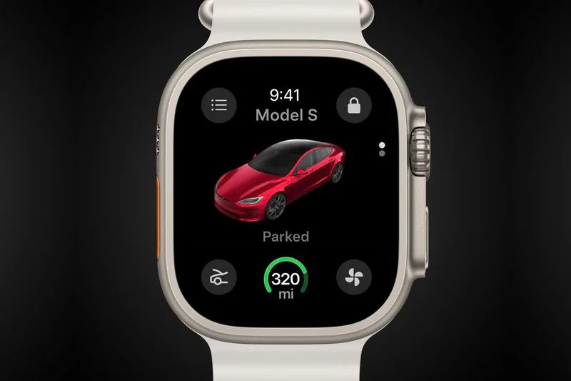 Tesla розширює свої технологічні горизонти: новий додаток для Apple Watch