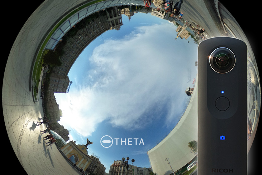 Всевидящее око: обзор сферической камеры Ricoh Theta S