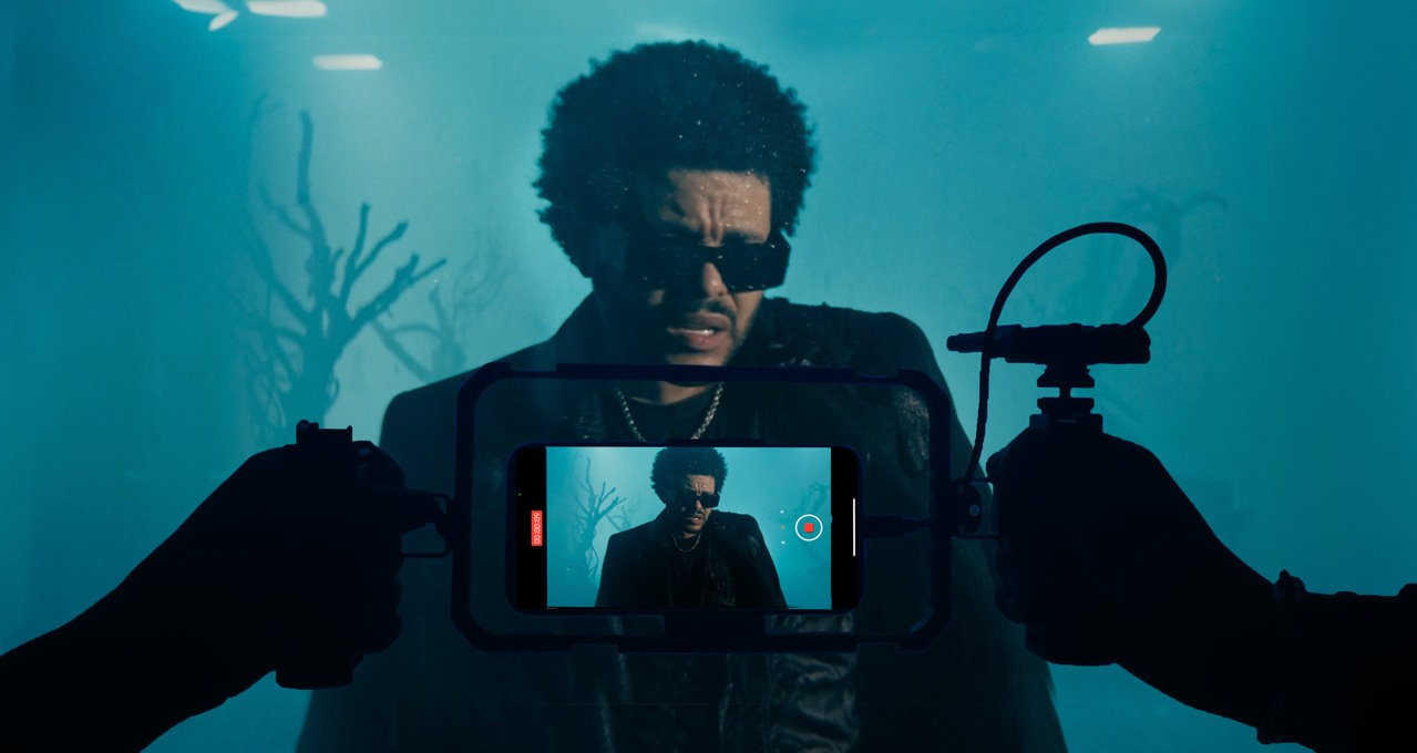 The Weeknd has released a music video for their song "Dancing in the flames," which was shot entirely on an iPhone 16 Pro