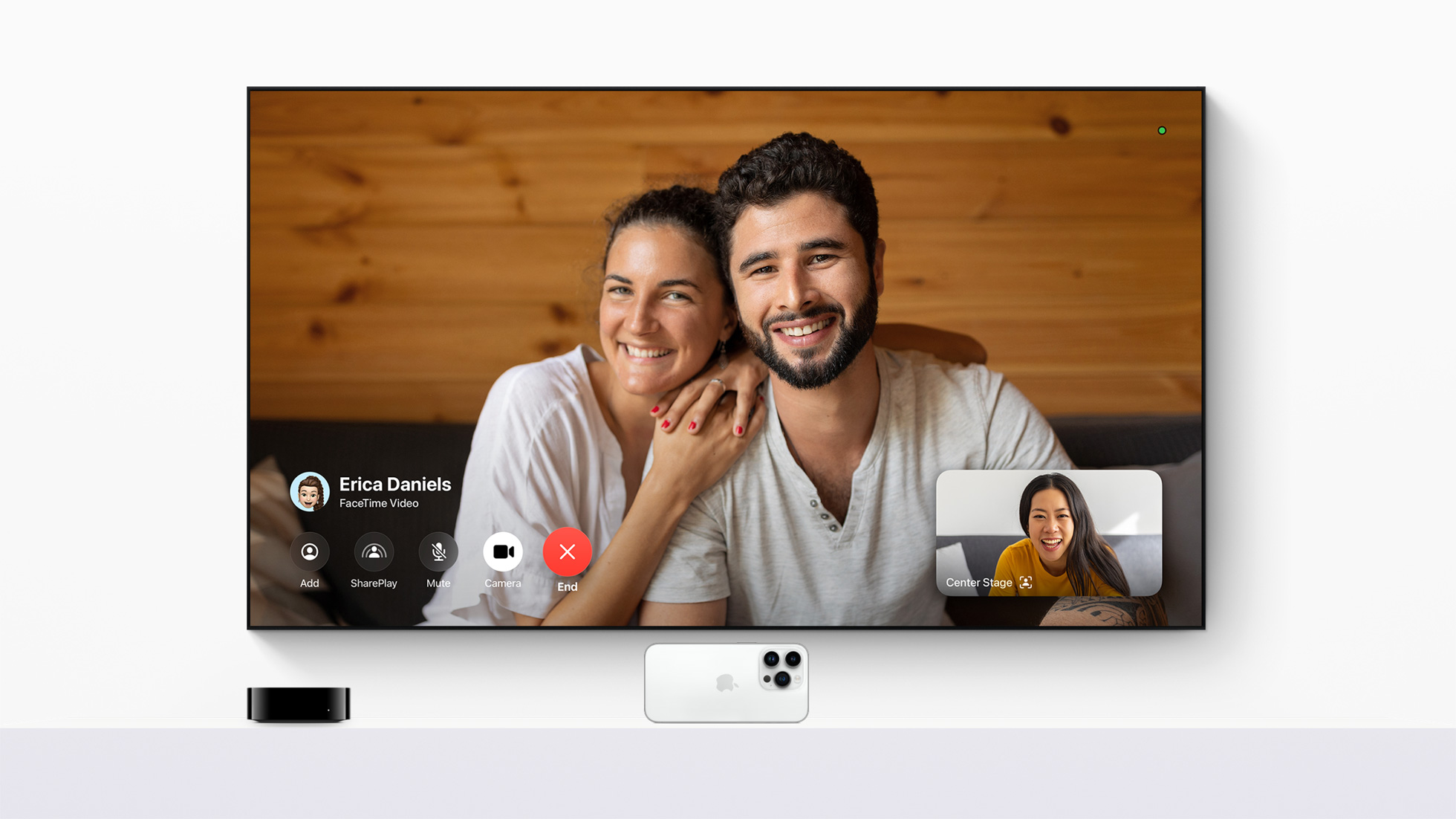 Apple ha presentato tvOS 17 con supporto FaceTime e nuovo Centro di controllo