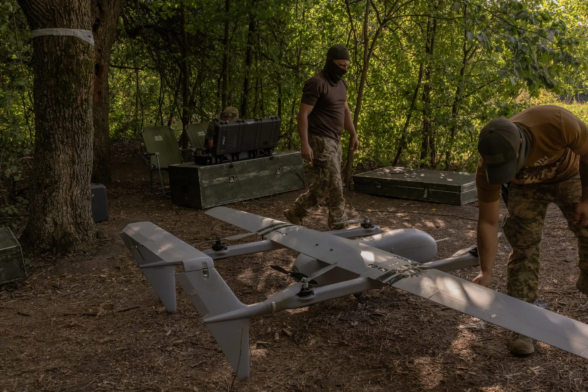 Ukrainian UAV operators on the front line: protecting the border with Russia