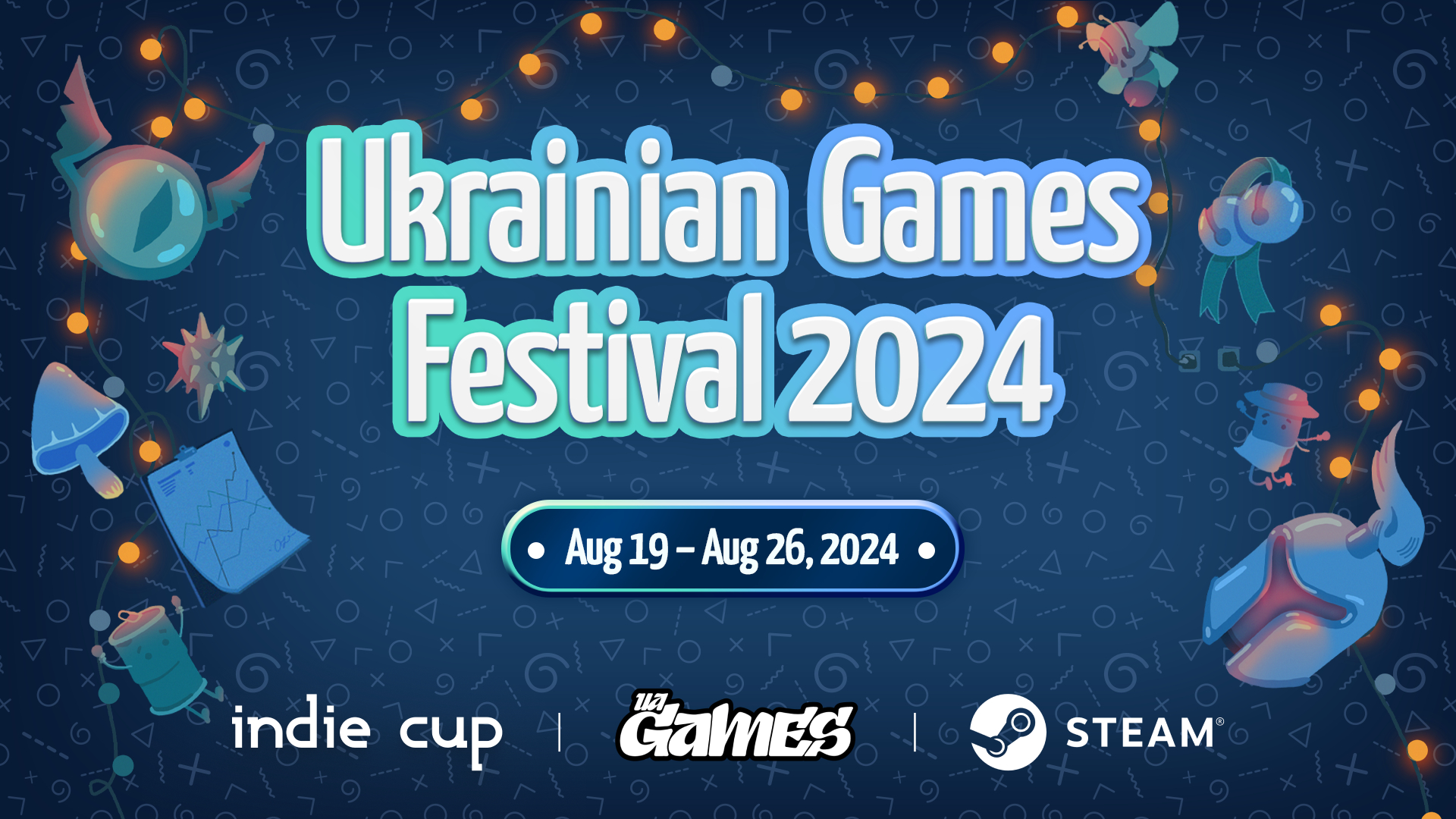 The third Ukrainian Games Festival will be held on Steam from 19 to 26 August: more than 400 games to be presented