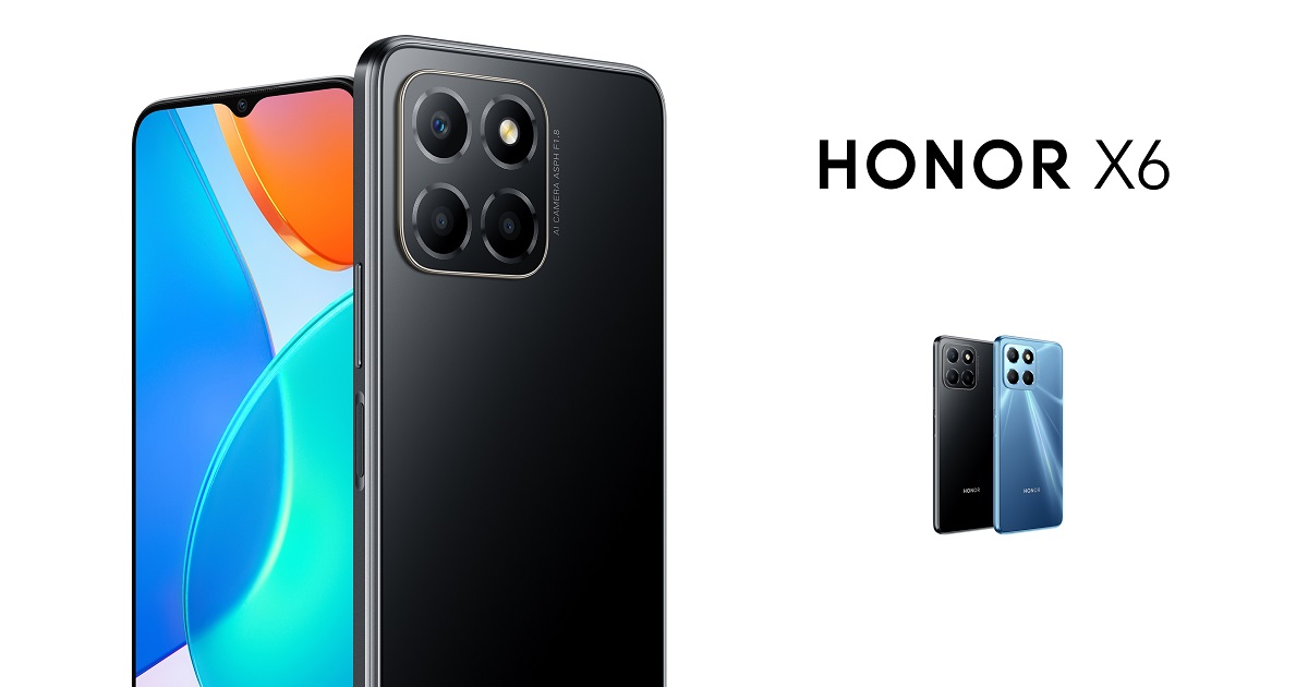 El Honor X6 con cámara de 50 MP, Magic UI 6 y Android 12 apareció en el Reino Unido: el smartphone tiene un precio de 150 libras