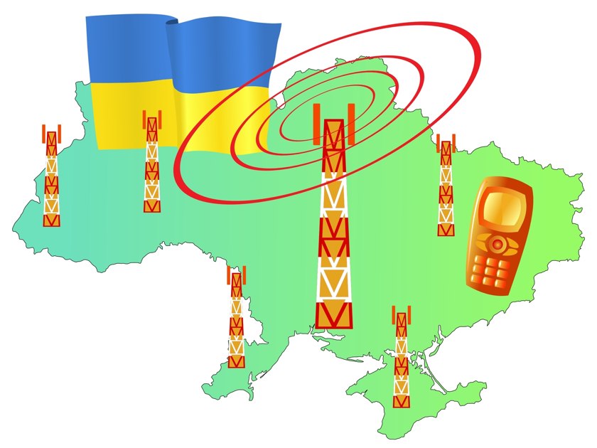 Карта покрытия 3G в Украине: осень 2015