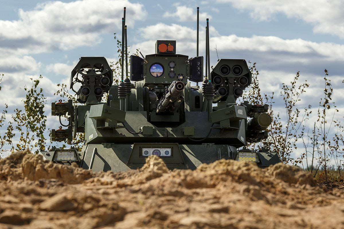 Russland hat behauptet, 700 Bodenroboter auf dem Schlachtfeld zu haben, und plant, diese Zahl zu erhöhen.