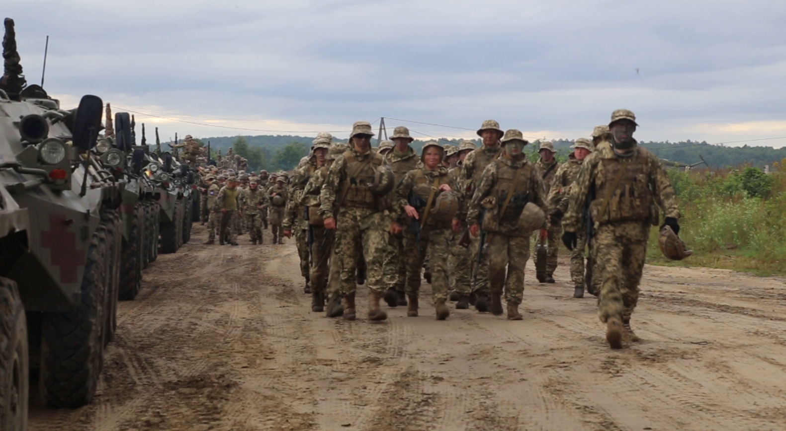 Over 600 søknader har allerede blitt sendt inn til den ukrainske legionen i Polen 