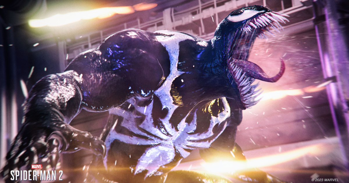 Insomniac hat nur 10 % der aufgezeichneten Zeilen von Venom in Marvel's Spider-Man 2 verwendet