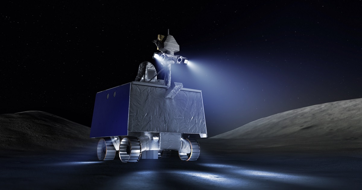 NASA is building a 450kg VIPER rover with headlights to search for water in craters on the moon - the $500m mission will begin in 2024