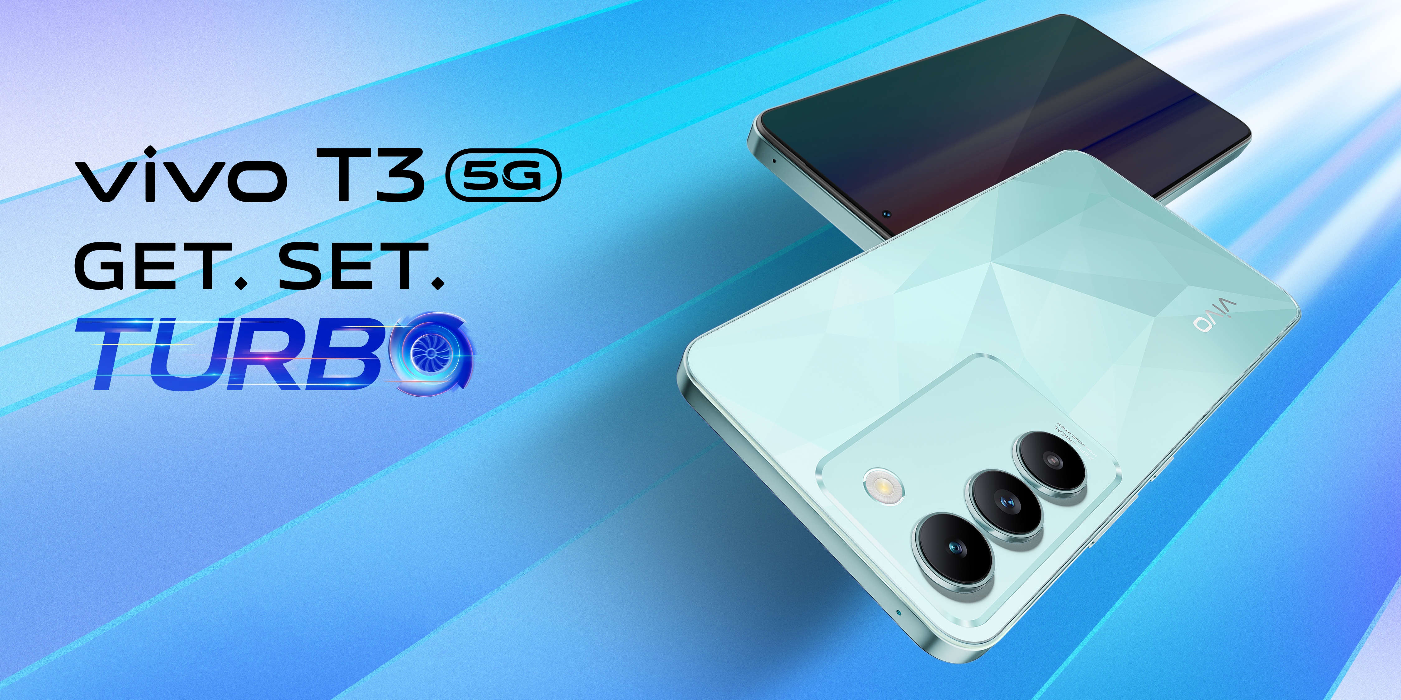 vivo T3: 120Hz AMOLED display, MediaTek Dimesnity 7200 chip, 50 MP triple camera and IP54 protection for $240