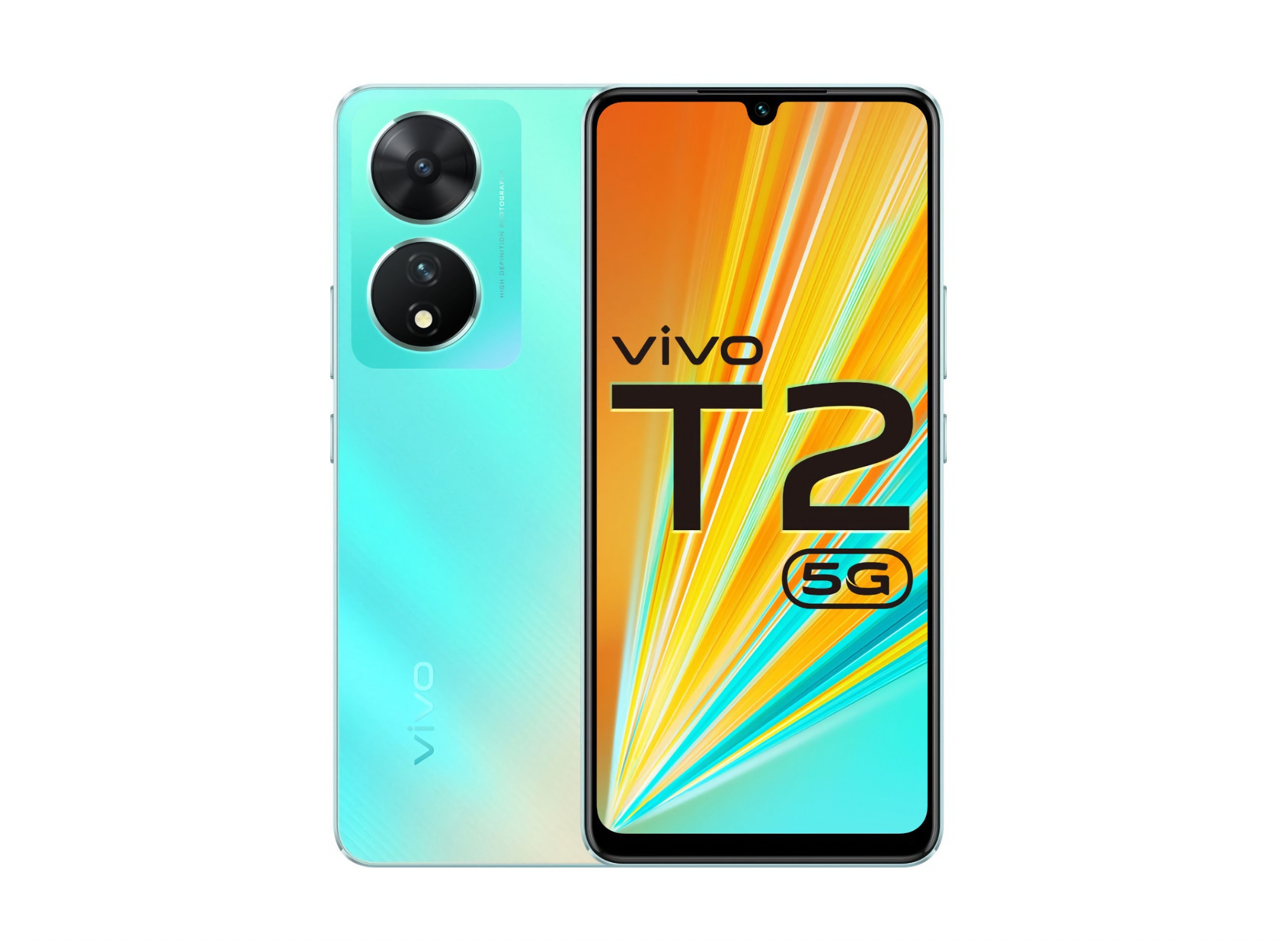 vivo T2 5G: AMOLED-дисплей на 90 Гц, чип Snapdragon 695, камера на 64 МП і батарея на 4500 мАг із зарядкою на 44 Вт за $230