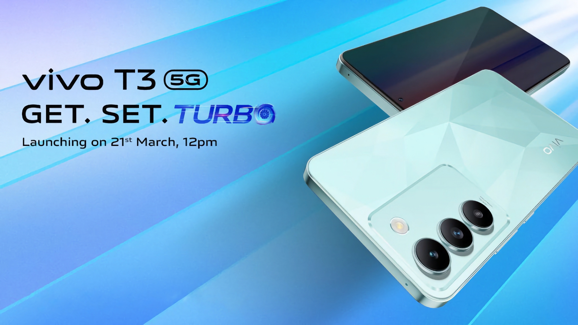 Ya es oficial: el vivo T3 5G con pantalla AMOLED de 120 Hz, chip Dimensity 7200 y batería de 5000 mAh debutará el 21 de marzo