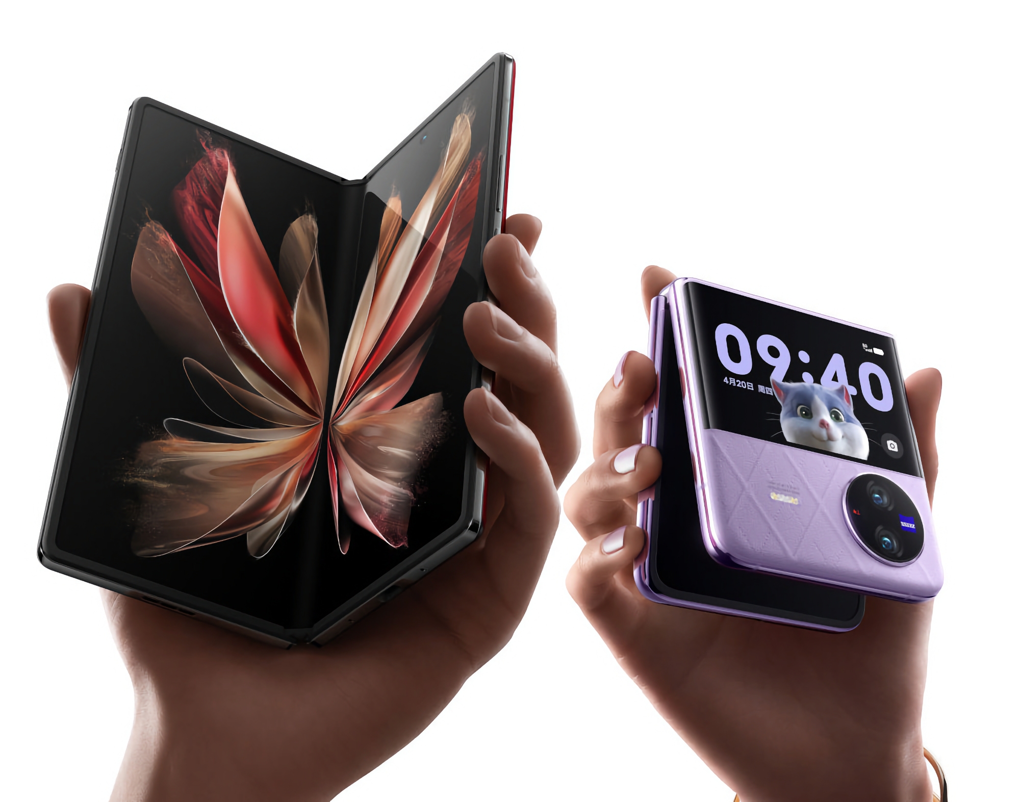 vivo X Fold 3, vivo X Fold 3 Pro og vivo X Flip 2: vivo vil lansere tre sammenleggbare smarttelefoner i 2024.