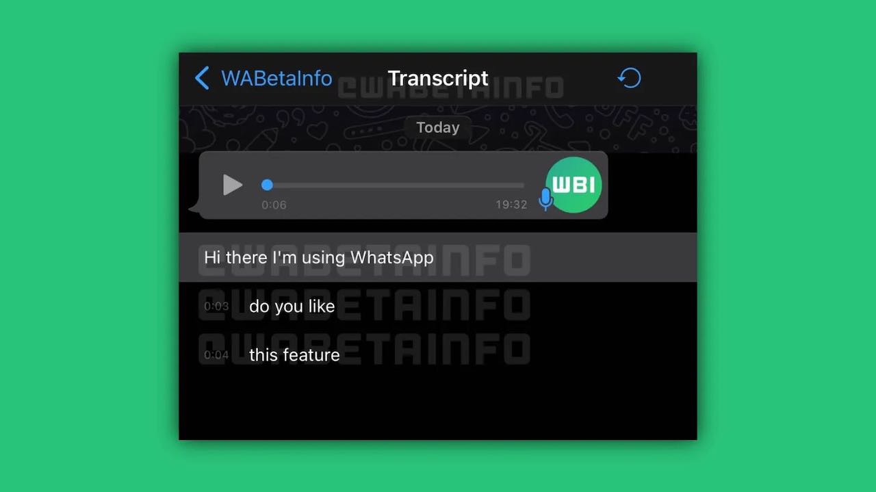У WhatsApp для iOS додадуть функцію розшифровки голосових повідомлень