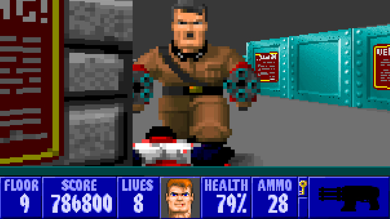 Los alemanes ya pueden jugar a Wolfenstein 3D