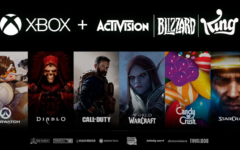 Microsoft compra Activision Blizzard por 68.700 millones de dólares