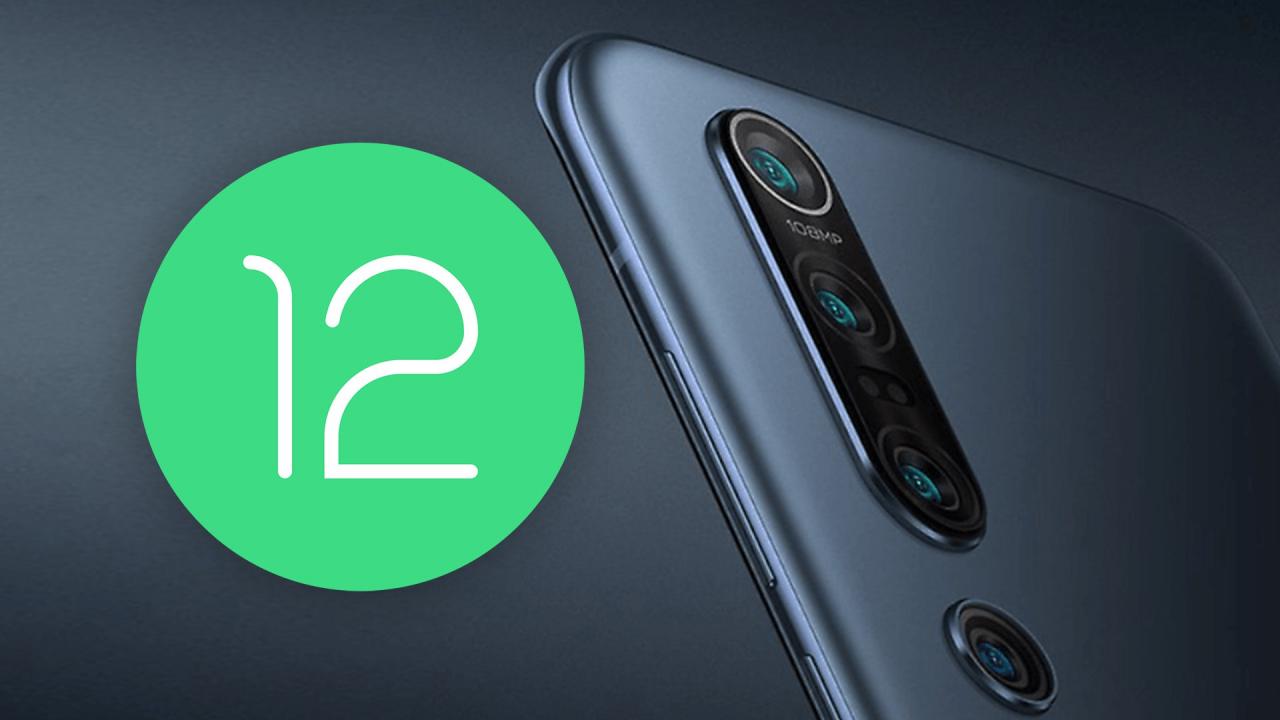 Deux produits phares Xiaomi en 2020 ont reçu le système d'exploitation Android 12
