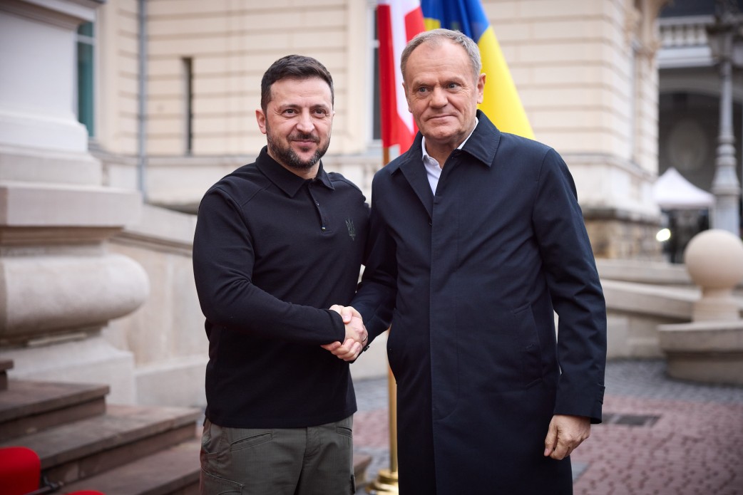 President of Ukraine Zelenskyy and Prime Minister of Poland Tusk held talks