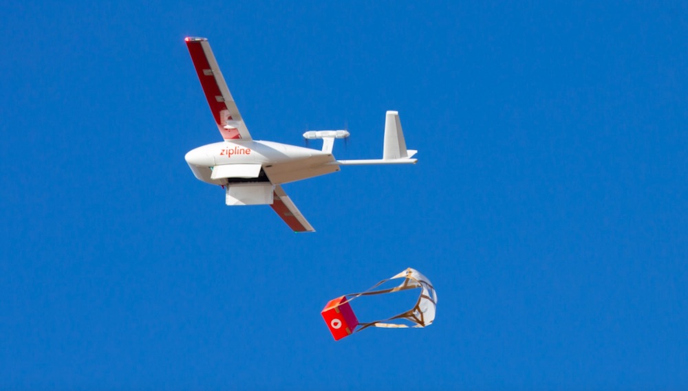 El servicio de entrega de medicamentos con drones Zipline puede aparecer en Ucrania