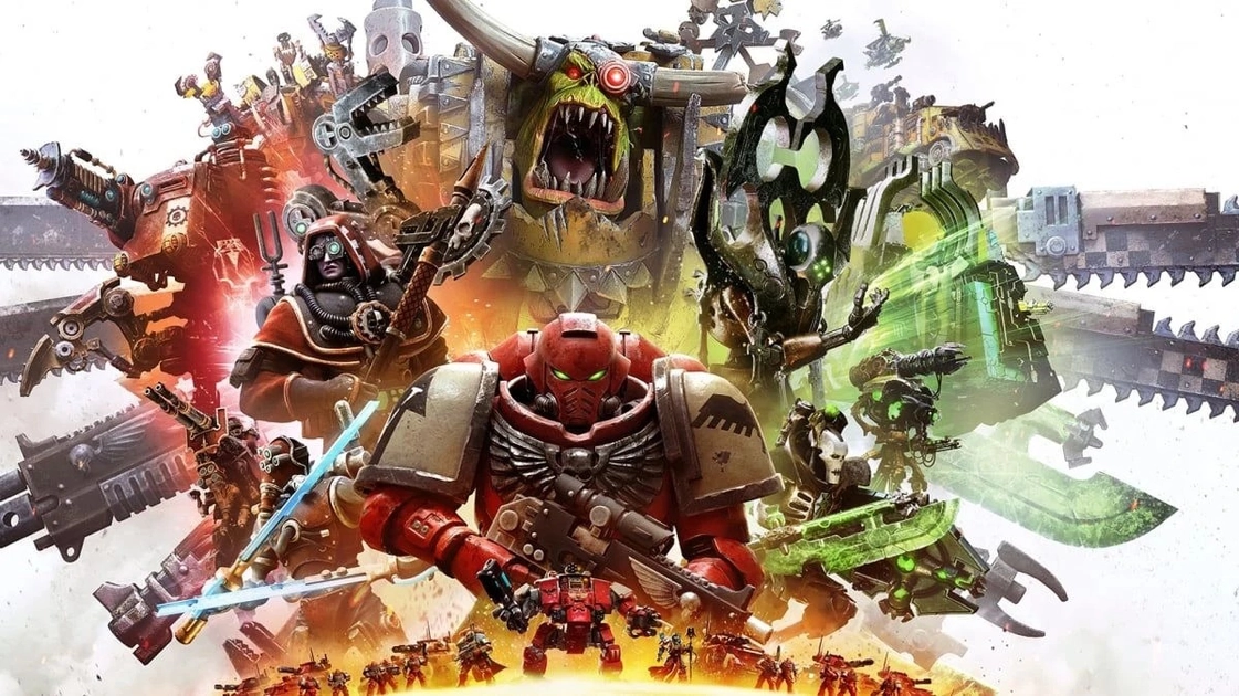 Dawn of War IV shows off 15 minutes of multiplayer — Space Marines vs. Orks