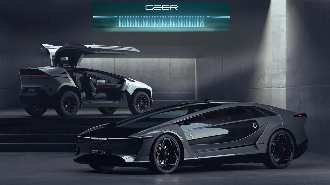 Електромобіль Ceer SUV під час тестів