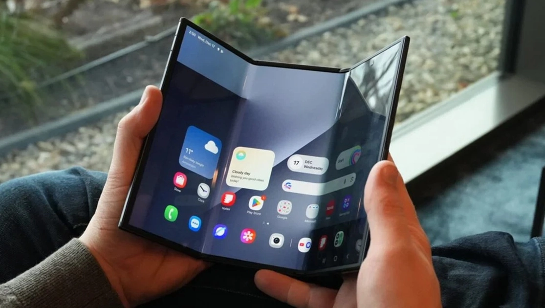Samsung Galaxy Z TriFold — the original model launched in December 2025 and sold out in weeks.