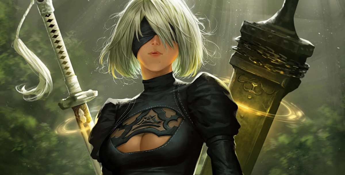 Art creation: exploring the visual world of NieR: Automata