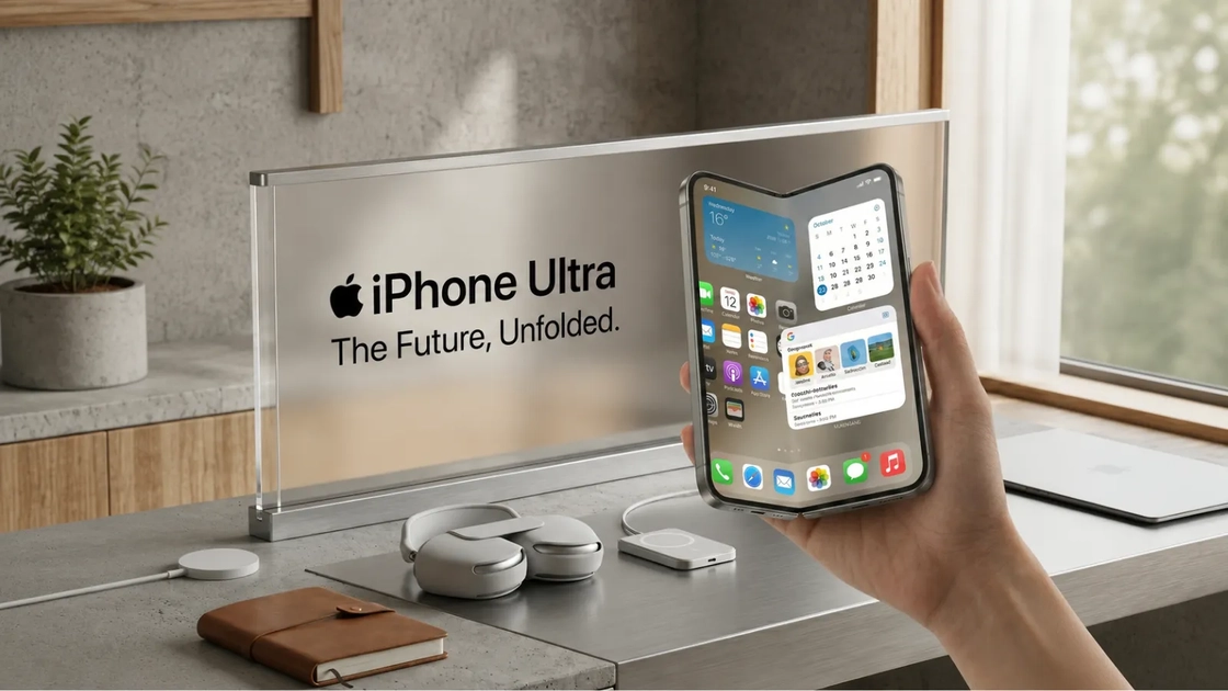 Концепт гнучкого iPhone Ultra