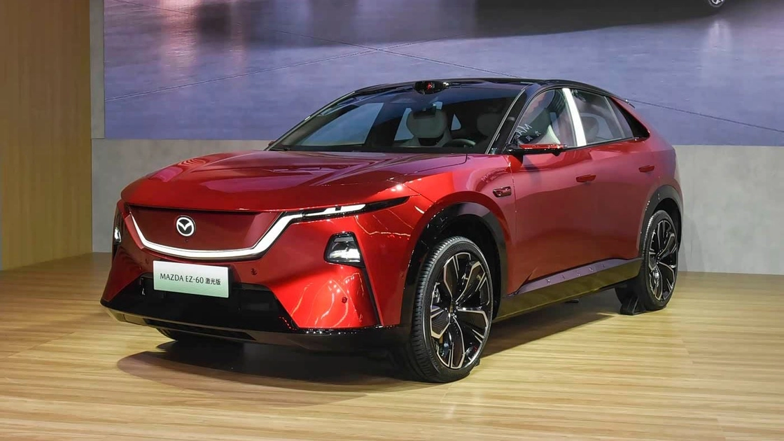 Оновлений кросовер Mazda CX-6e з встановленим LiDAR