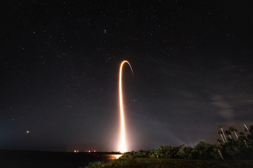 Запуск ракети Falcon 9 SpaceX