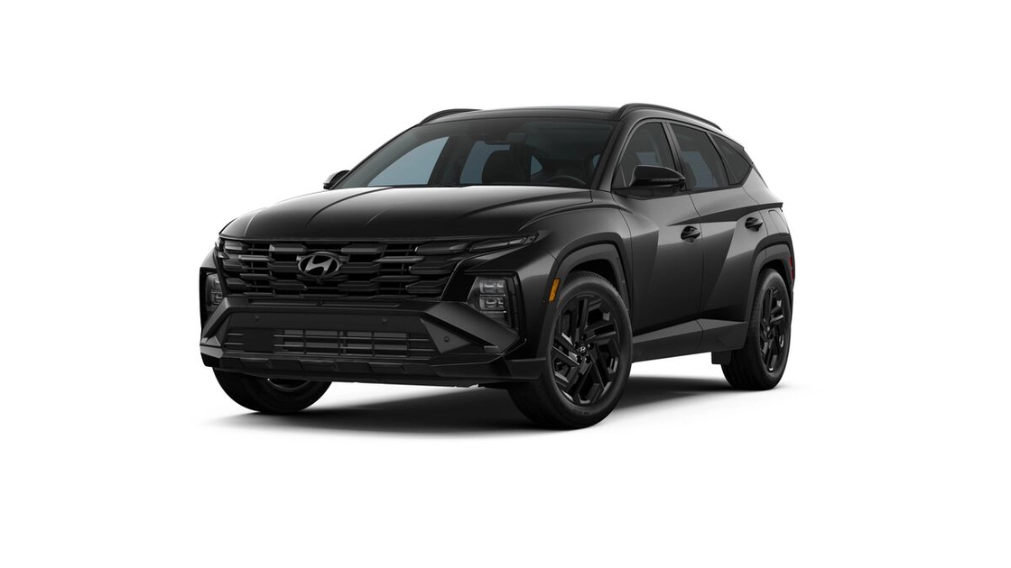 Кросовер Hyundai Tucson Hybrid 2026 у виконанні Night з чорним декором
