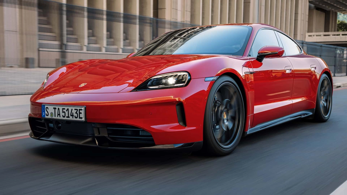Електромобіль Porsche Taycan 2027 модельного року