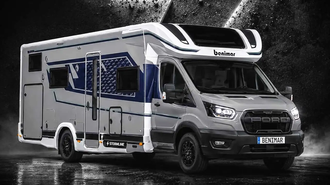 Автодім Benimar Tessoro Storm Line сірого кольору