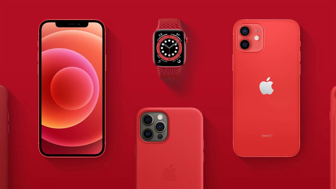New Apple series: red color returns!