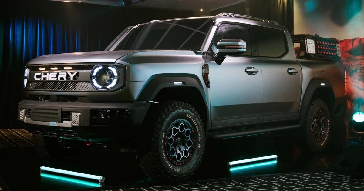 Chery KP31 Concept: A Glimpse into Futuristic Automotive Design