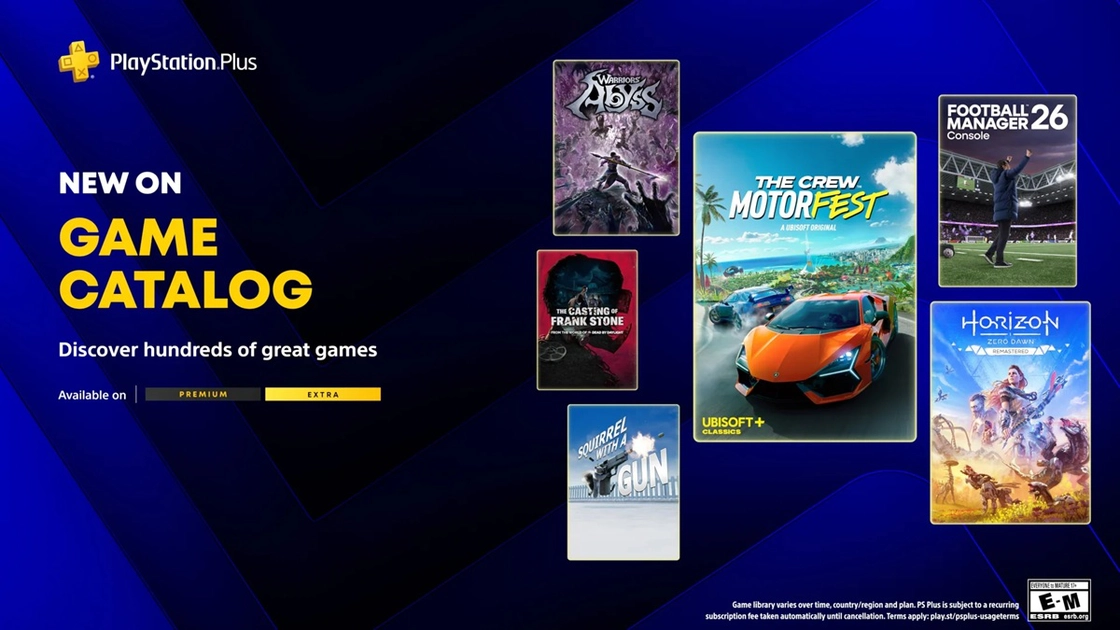 Що нового в PS Plus Extra та Premium: Жовтнева добірка ігор