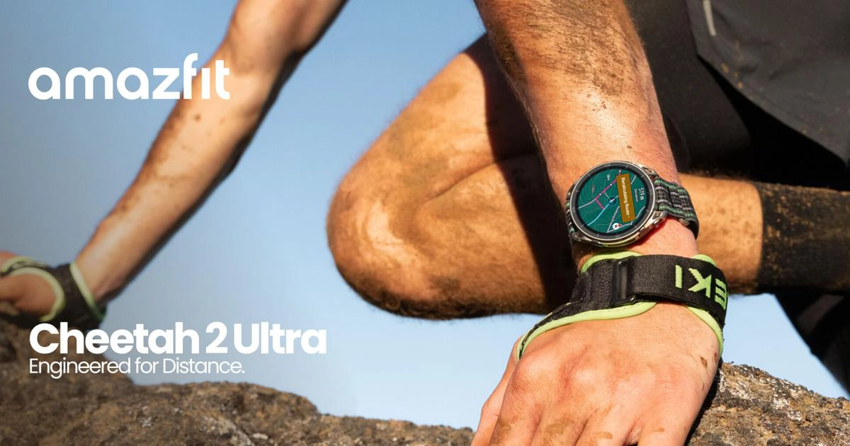 Розумний годинник Amazfit Cheetah 2 Ultra з титановим корпусом