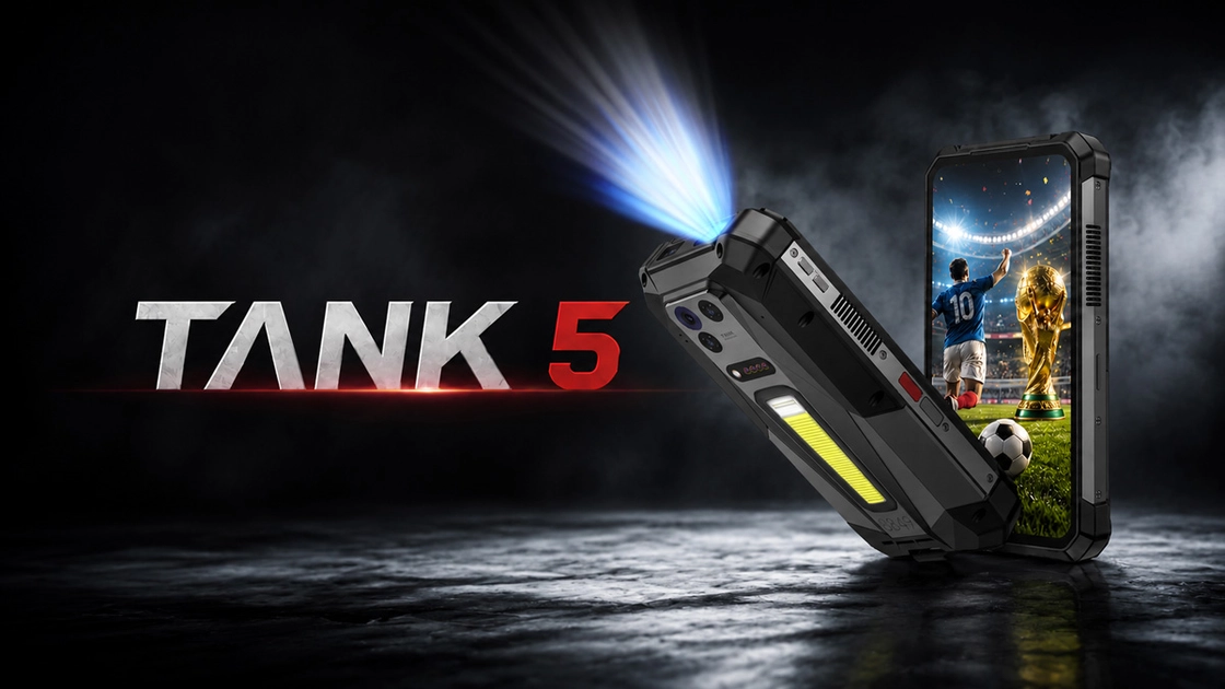 Захищений смартфон 8849 Tank 5 з проектором