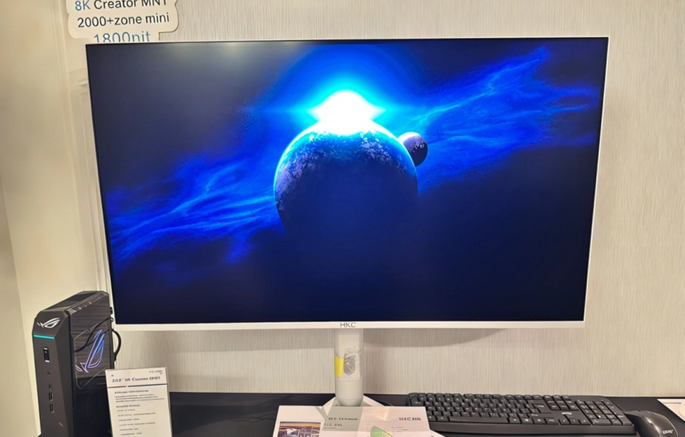 Поринаємо в 8K: Найновіший монітор Creator MNT від HKC